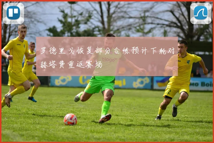 罗德里戈恢复部分合练预计下轮对赫塔费重返赛场